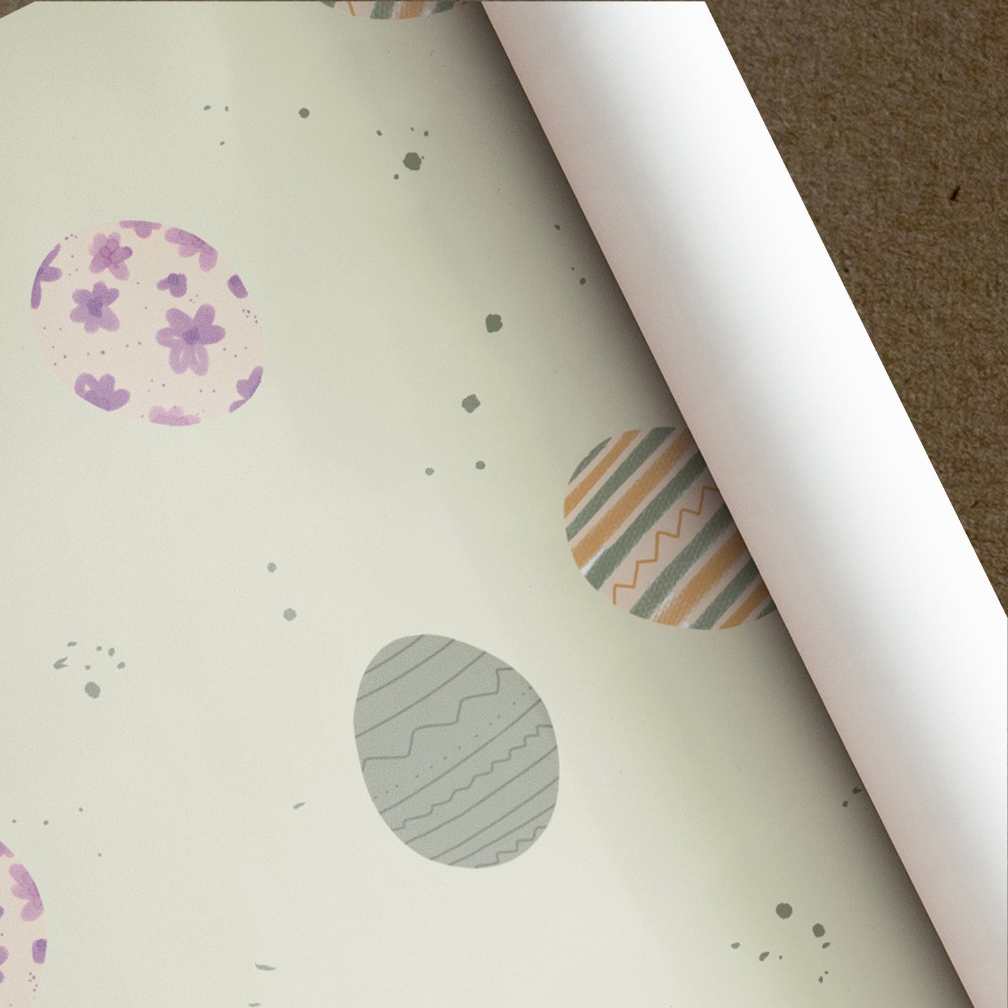 Geschenkpapier-Bogen »Bunte Ostereier«, 50 x 70 cm, PEFC