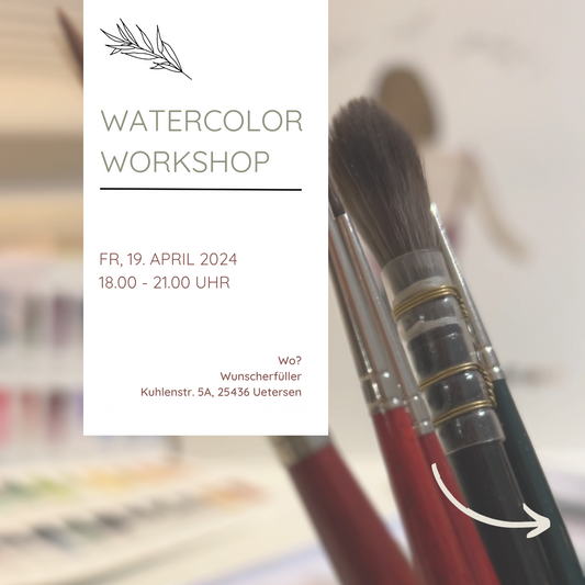 Watercolor Workshop | 19.04.2024
