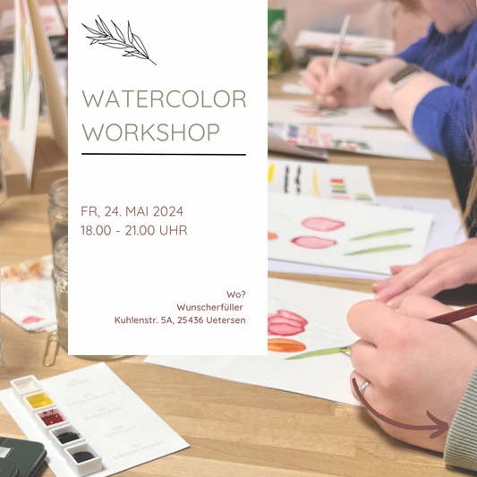 Watercolor Workshop | 24.05.2024