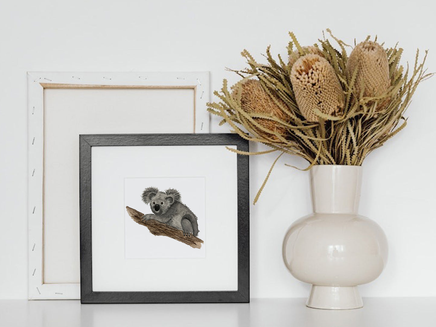 Kunstdruck | FineArt Print | Koala 10x10 cm/20x20 cm