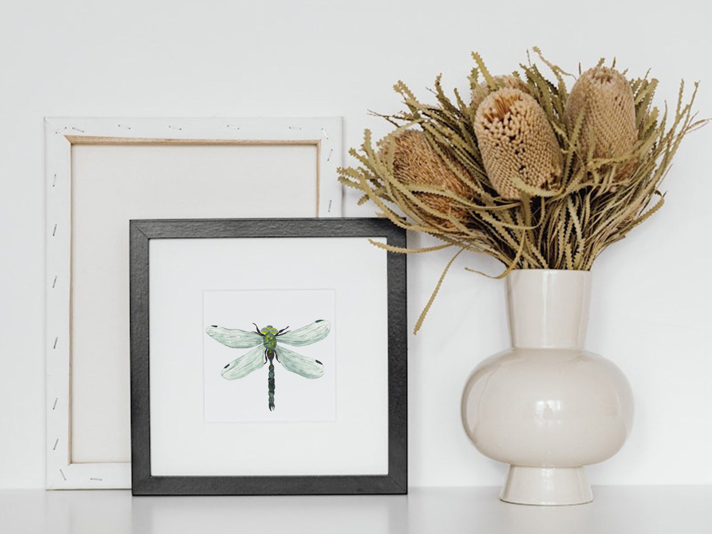 Kunstdruck | FineArt Print | Libelle 10x10 cm/20x20 cm