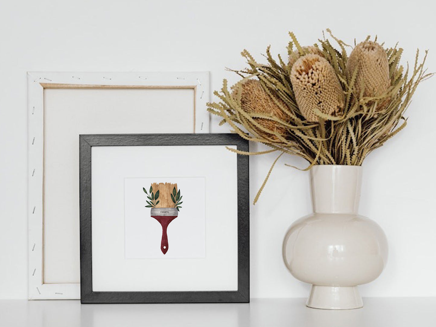 Kunstdruck | FineArt Print | Pinsel - Create