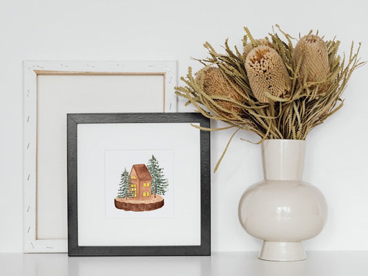 Kunstdruck | FineArt Print | Winterlandschaft