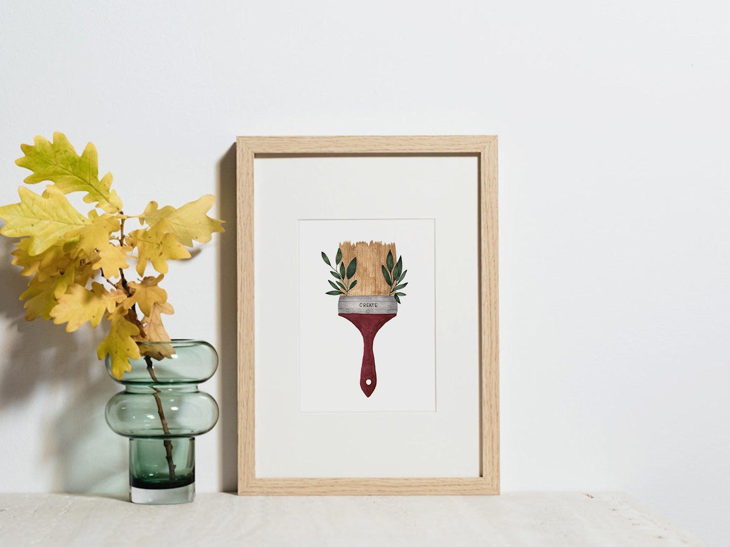 Kunstdruck | FineArt Print | Pinsel - Create