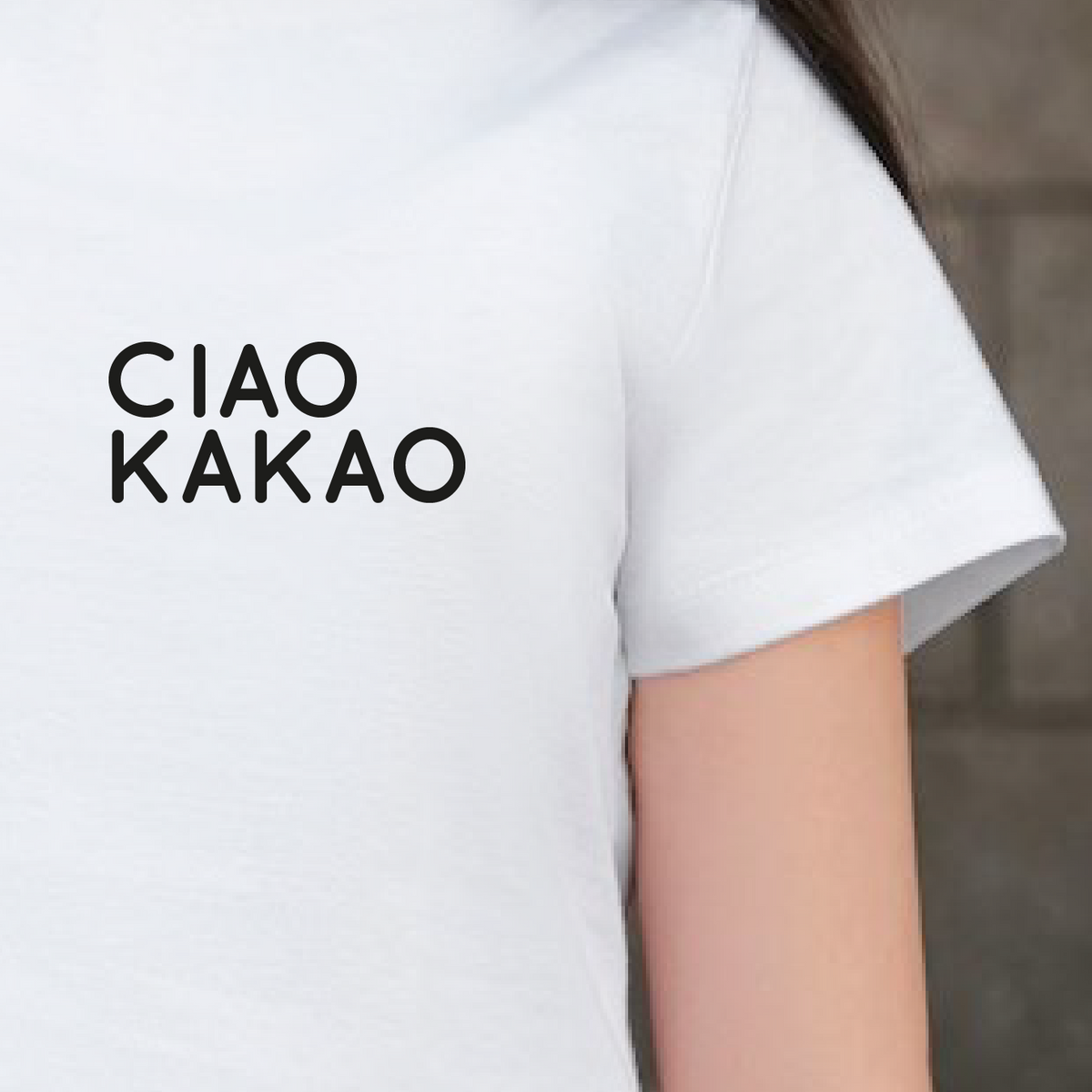 Bügelbild »Ciao Kakao«