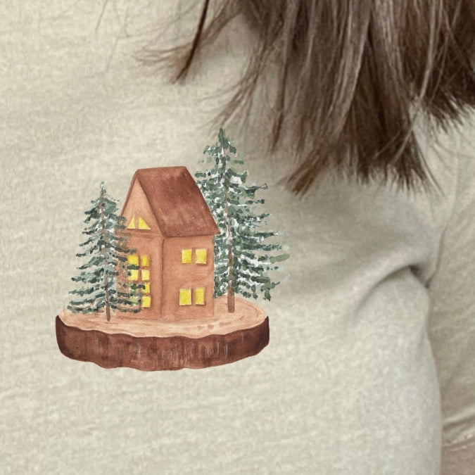 Bügelbild »Winterlandschaft«