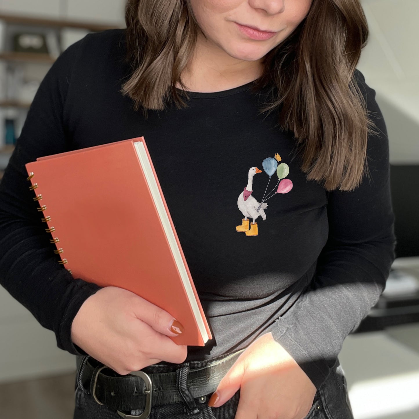 Bügelbild »Gans« | Motiv zum Aufbügeln