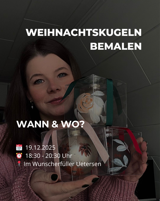 Weihnachtskugeln bemalen & beschriften | 19.12.2025