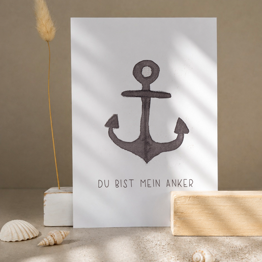 Postkarte »Anker«