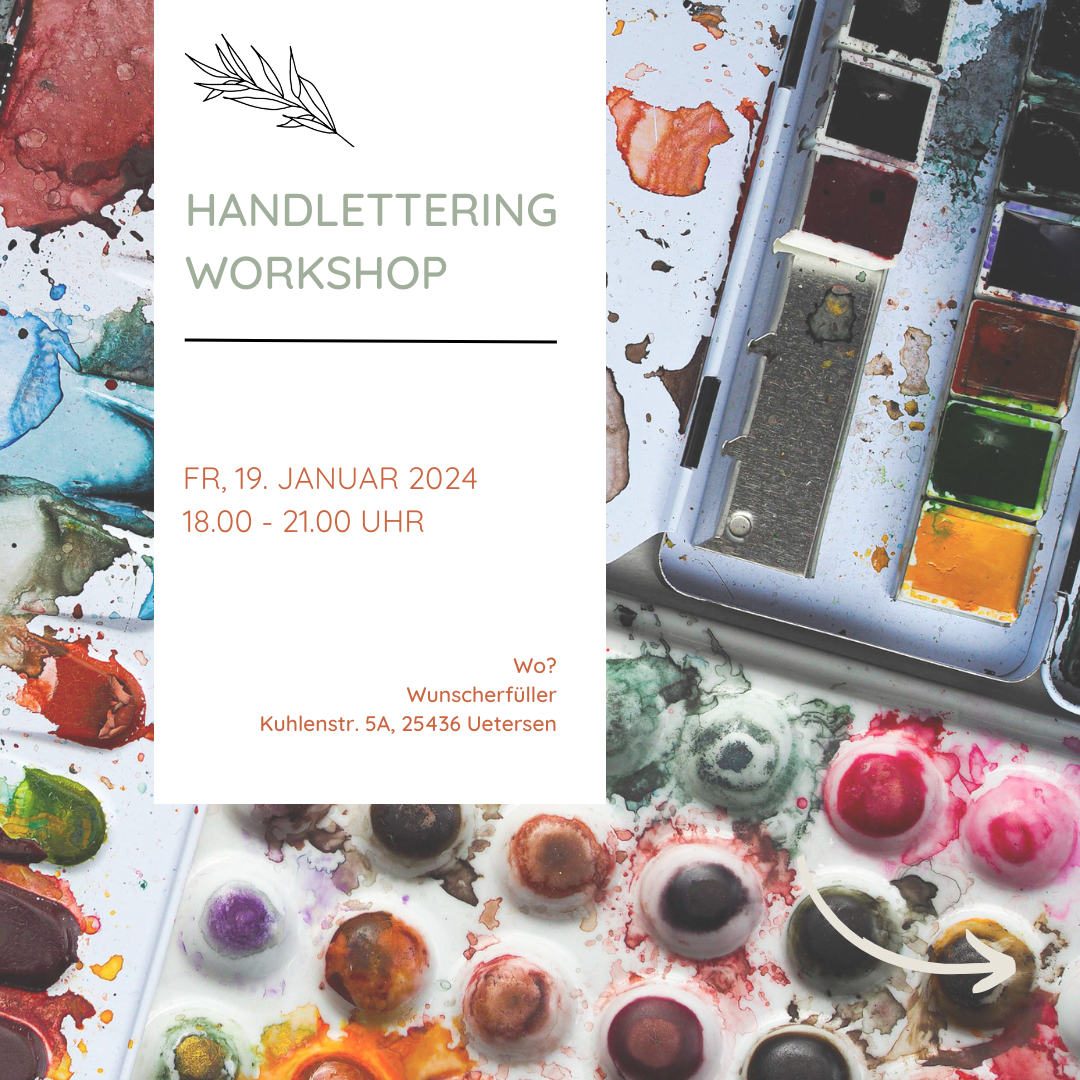 Hand- & Brushlettering Workshop | 19.01.2024