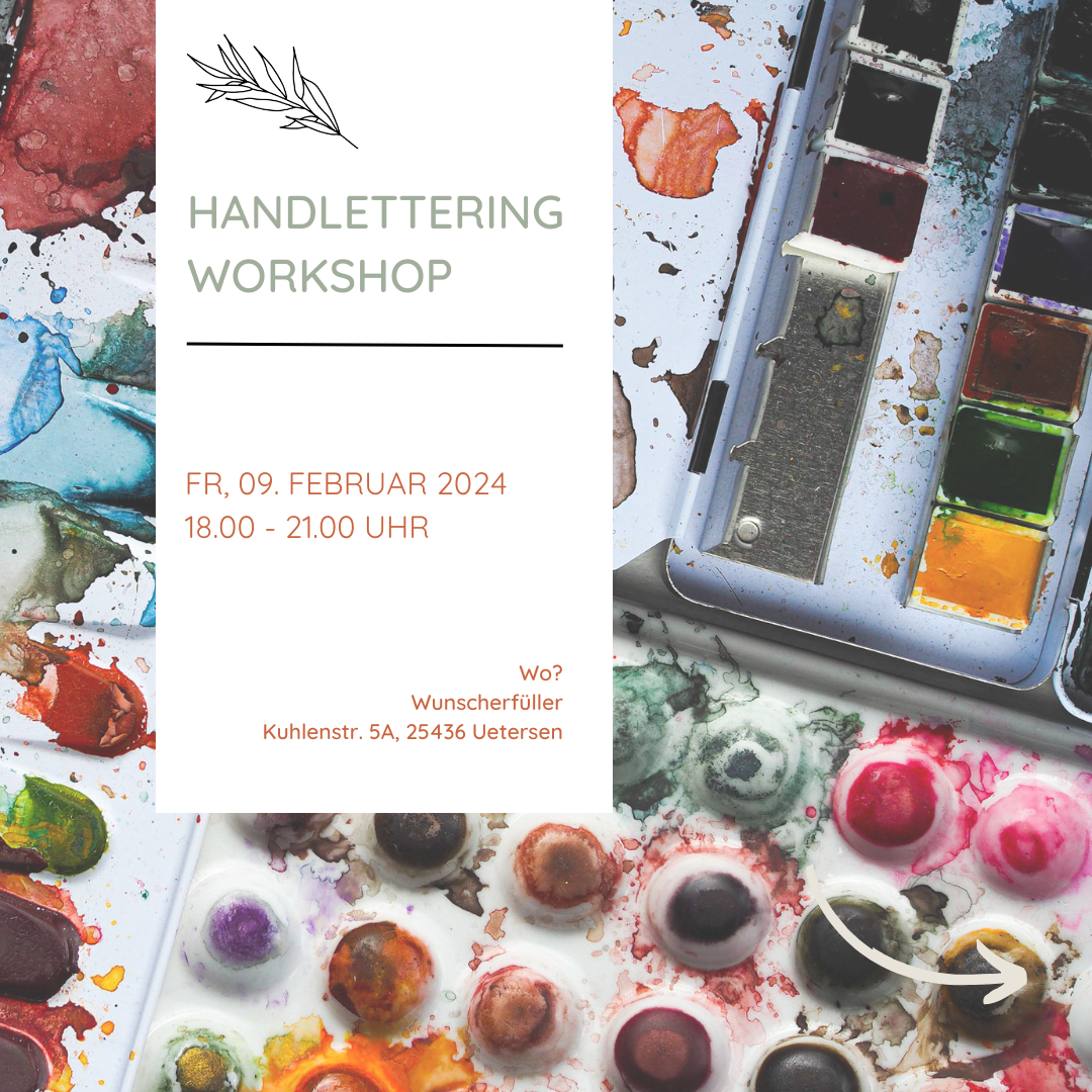 Hand- & Brushlettering Workshop | 09.02.2024
