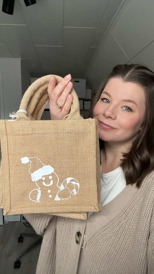 Jutetasche »Lebkuchen«- Nachhaltige Tasche