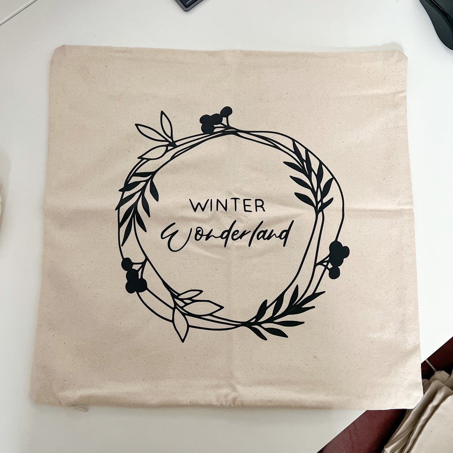 Kissenhülle 40 x 40 cm | versch. Wintermotive