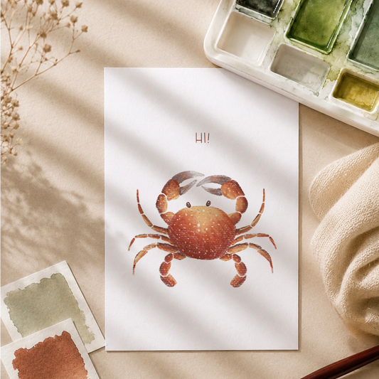 Postkarte »Krebs«