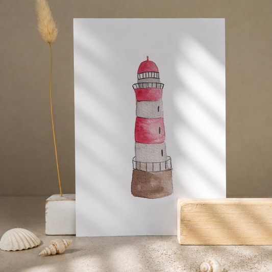Postkarte »Leuchtturm«