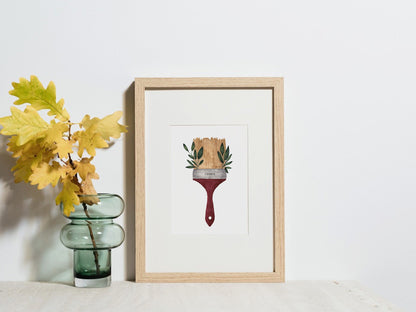 Kunstdruck | FineArt Print | Pinsel - Create
