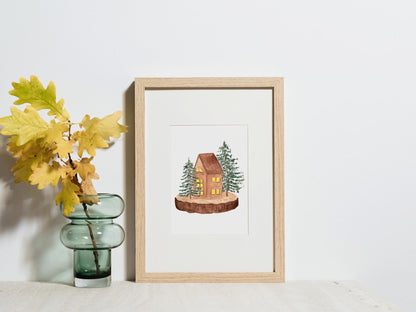 Kunstdruck | FineArt Print | Winterlandschaft