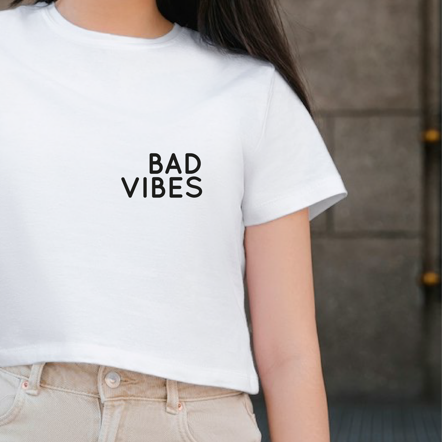 Bügelbild »Bad Vibes«