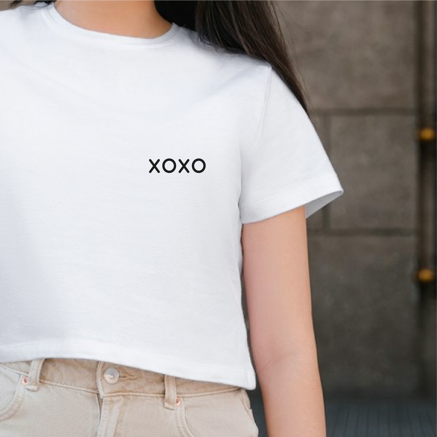 Bügelbild »xoxo«