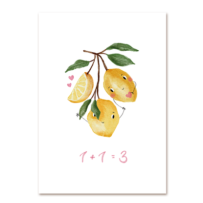 Poster »1+1=3«