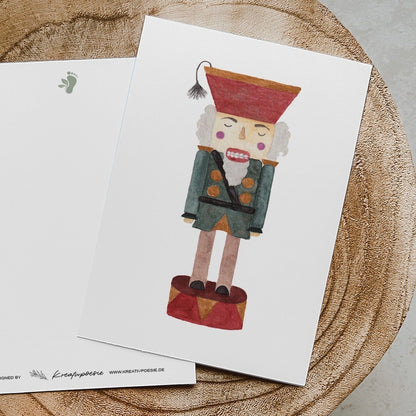 Postkarte »Nussknacker«