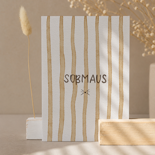 Postkarte »Süßmaus«