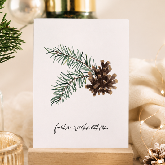Postkarte »Tannenzweig«