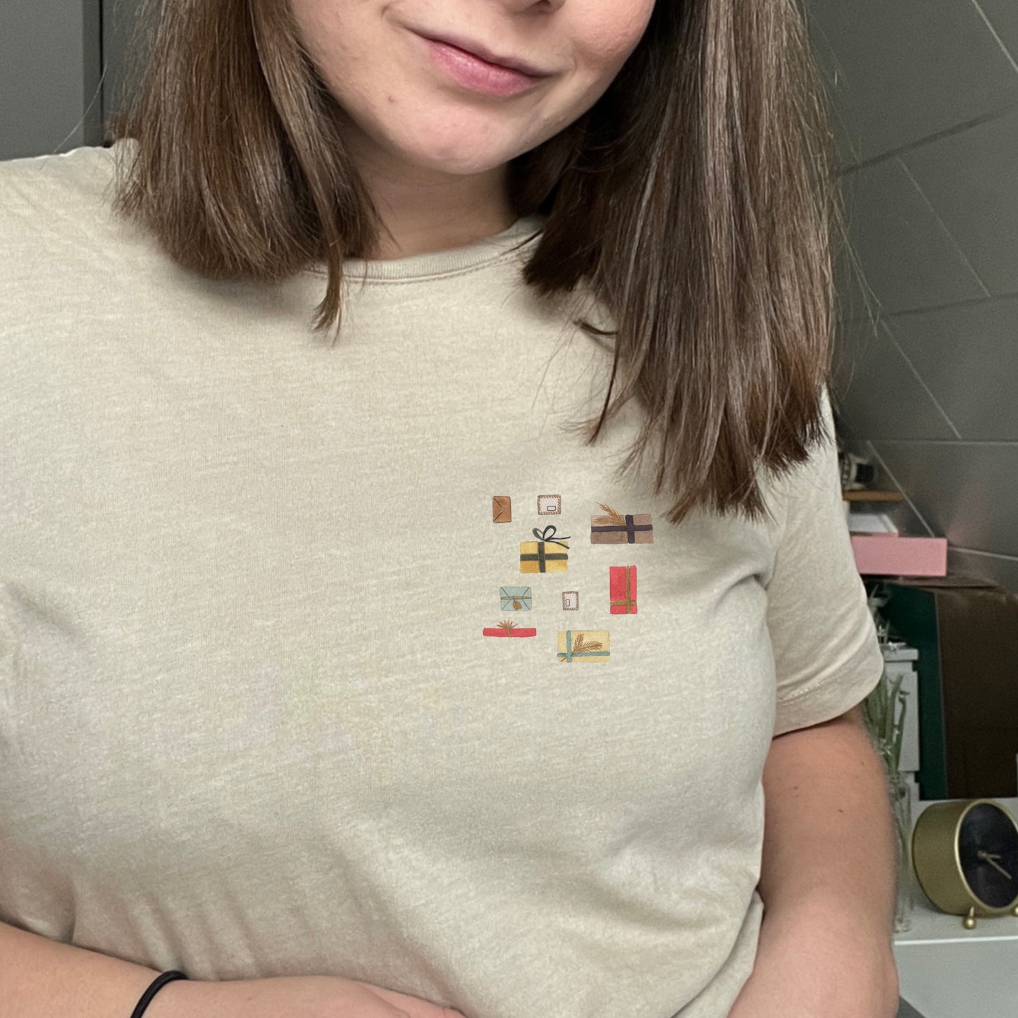 Bügelbild »Geschenke«