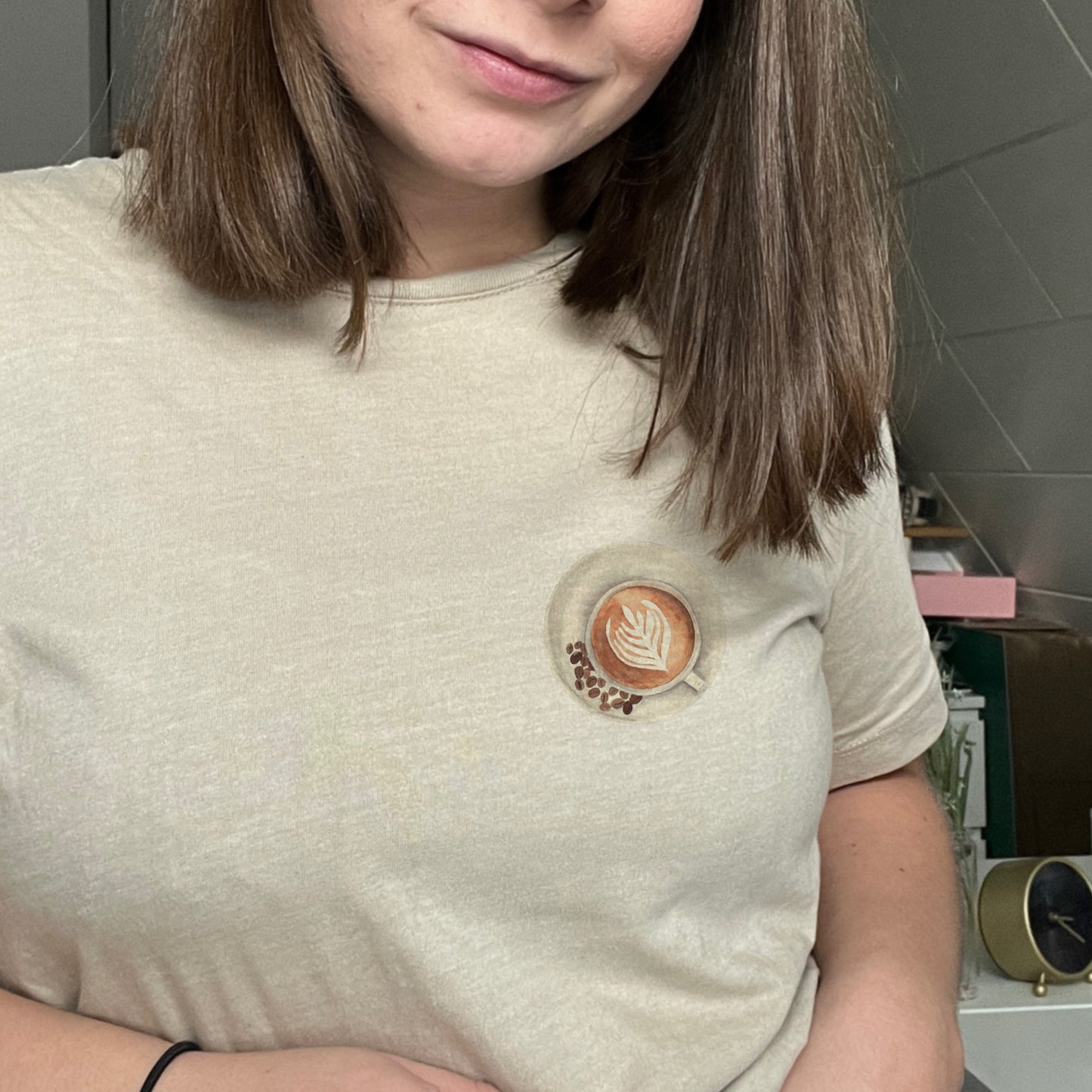 Bügelbild »Coffee« | Motiv zum Aufbügeln