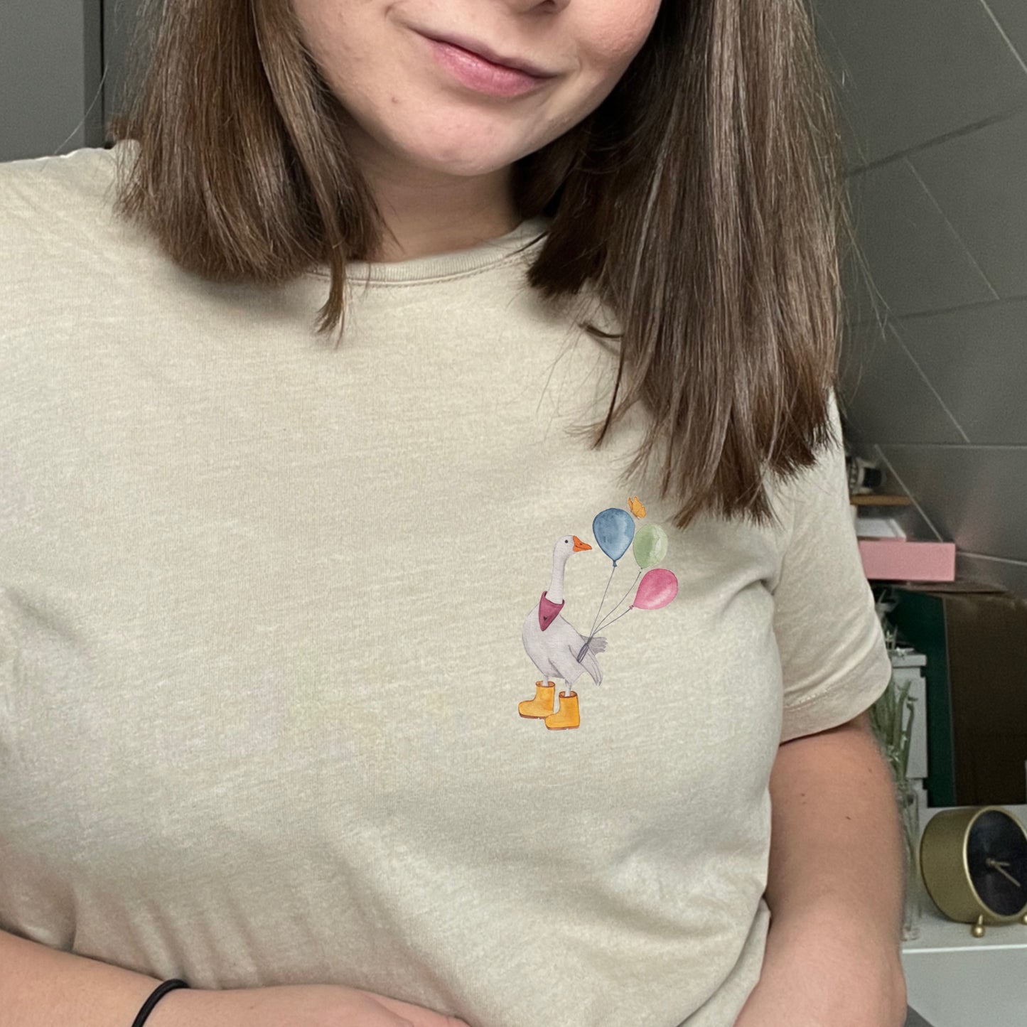 Bügelbild »Gans« | Motiv zum Aufbügeln