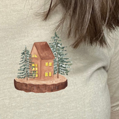 Bügelbild »Winterlandschaft«