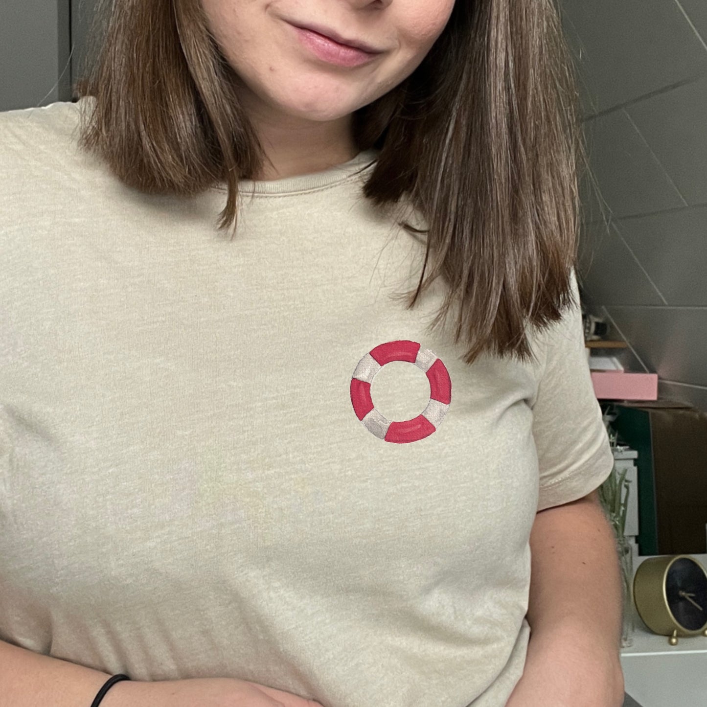 Bügelbild »Rettungsring« | Motiv zum Aufbügeln