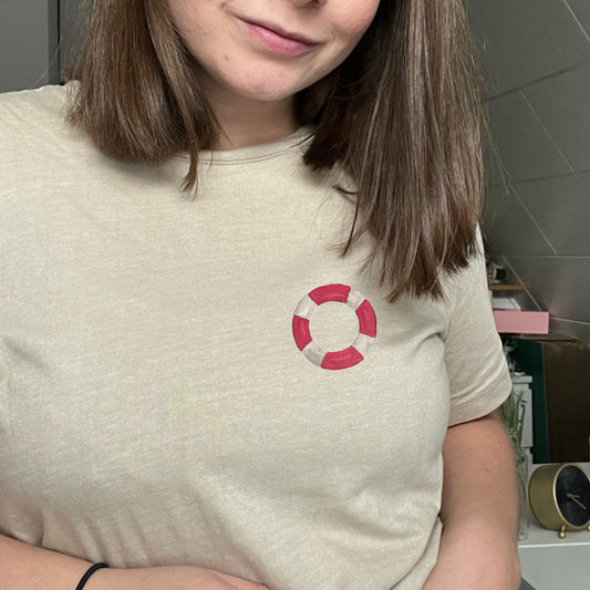 Bügelbild »Rettungsring« | Motiv zum Aufbügeln