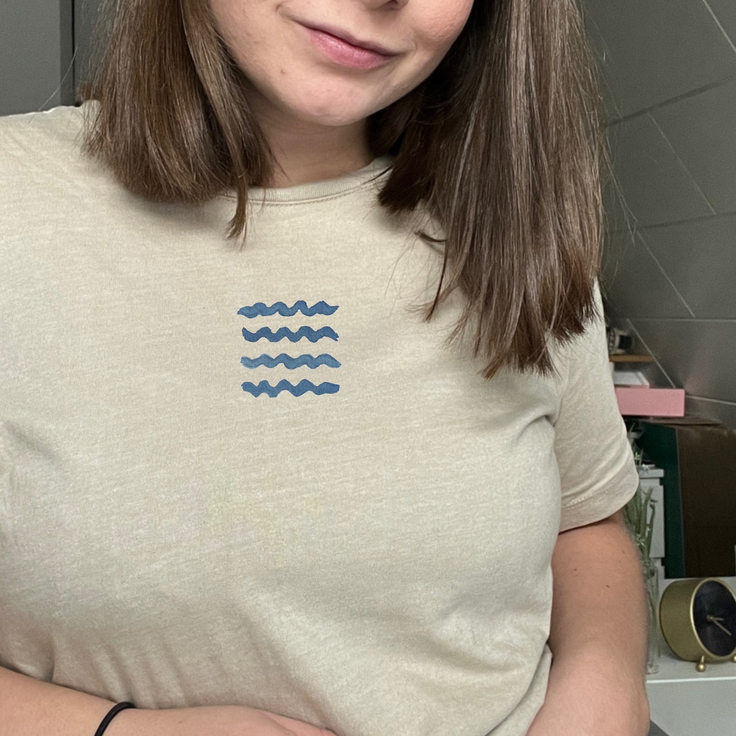 Bügelbild »Waves« | Motiv zum Aufbügeln