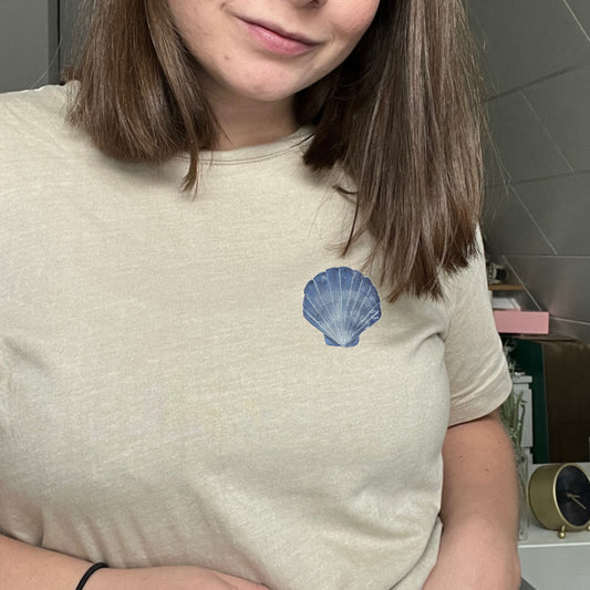 Bügelbild »Muschel« | Motiv zum Aufbügeln