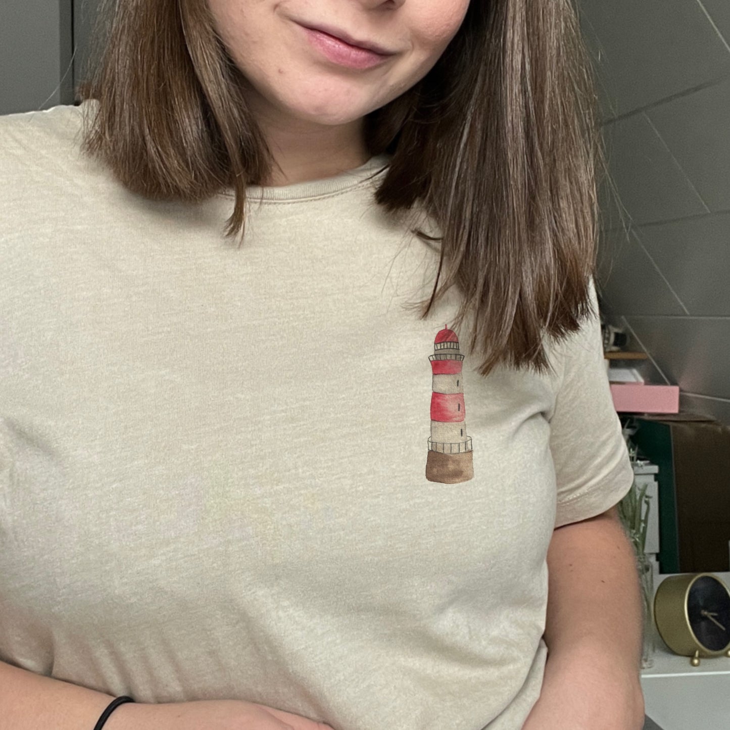 Bügelbild »Leuchtturm« | Motiv zum Aufbügeln