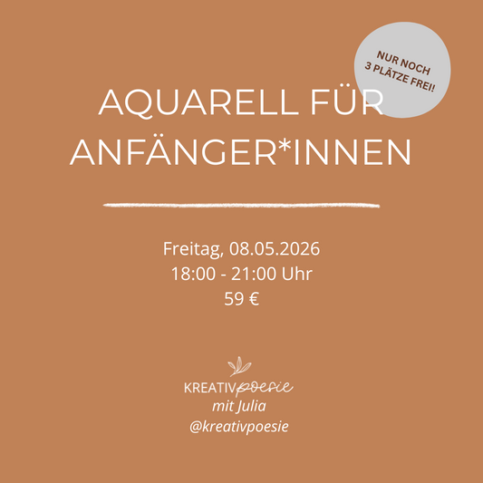 Aquarell Workshop | 08.05.2026